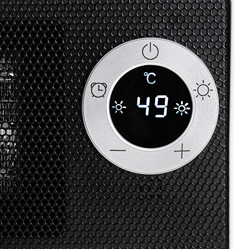 Keramický ventilátor Adler s LCD displejom